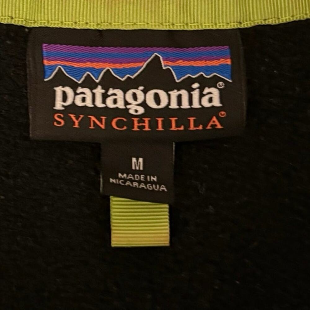 Patagonia Synchilla Snap-T Fleece Pullover Black Polartec
Women’s Size L - Picture 7 of 7